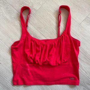 Hollister Must - Have Collection Red Tank Top Size Small